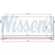 Condenseur, climatisation NISSENS 94507 - Visuel 3