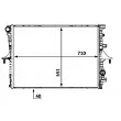 Radiateur, refroidissement du moteur MAHLE CR 571 000P - Visuel 2