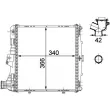 Radiateur, refroidissement du moteur avant gauche MAHLE CR 782 000P - Visuel 2