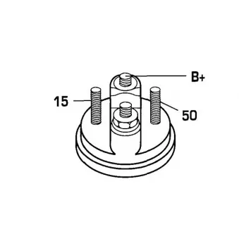 Démarreur DA SILVA JD020538