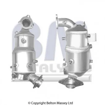 Filtre à particules / à suie, échappement BM CATALYSTS BM11025H