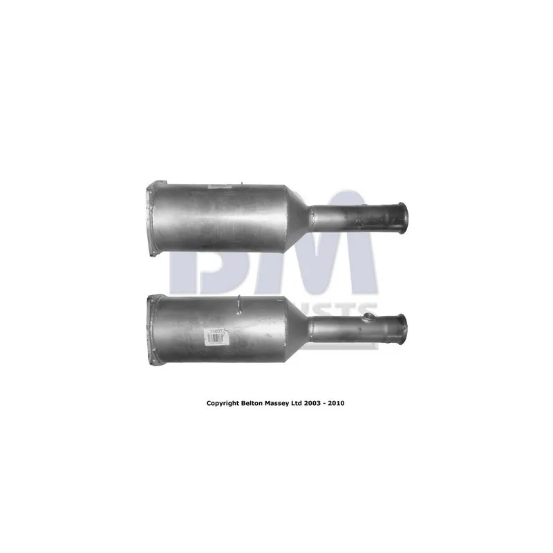 Filtre à particules / à suie, échappement BM CATALYSTS BM11037