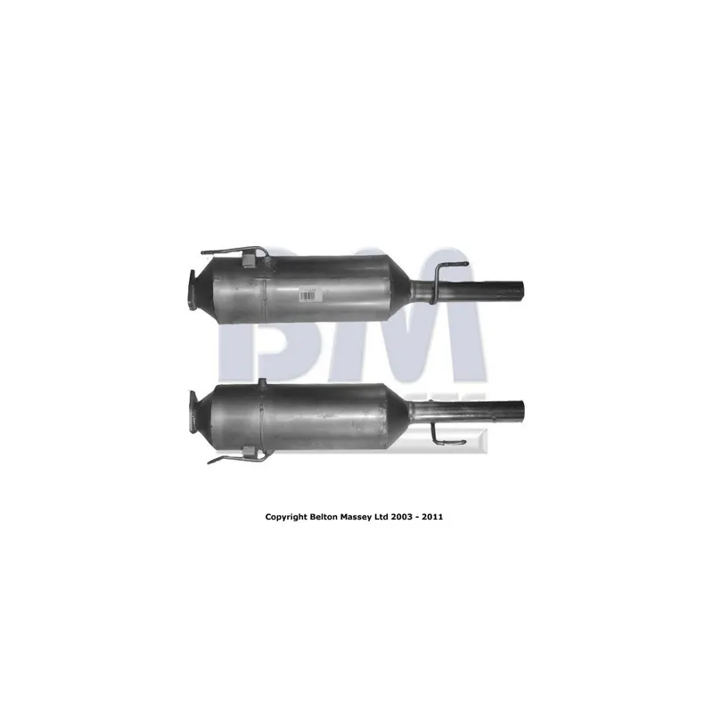 Filtre à particules / à suie, échappement BM CATALYSTS BM11039H