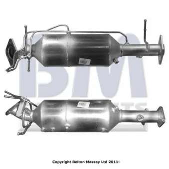 Filtre à particules / à suie, échappement BM CATALYSTS BM11042H