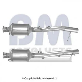 Filtre à particules / à suie, échappement BM CATALYSTS