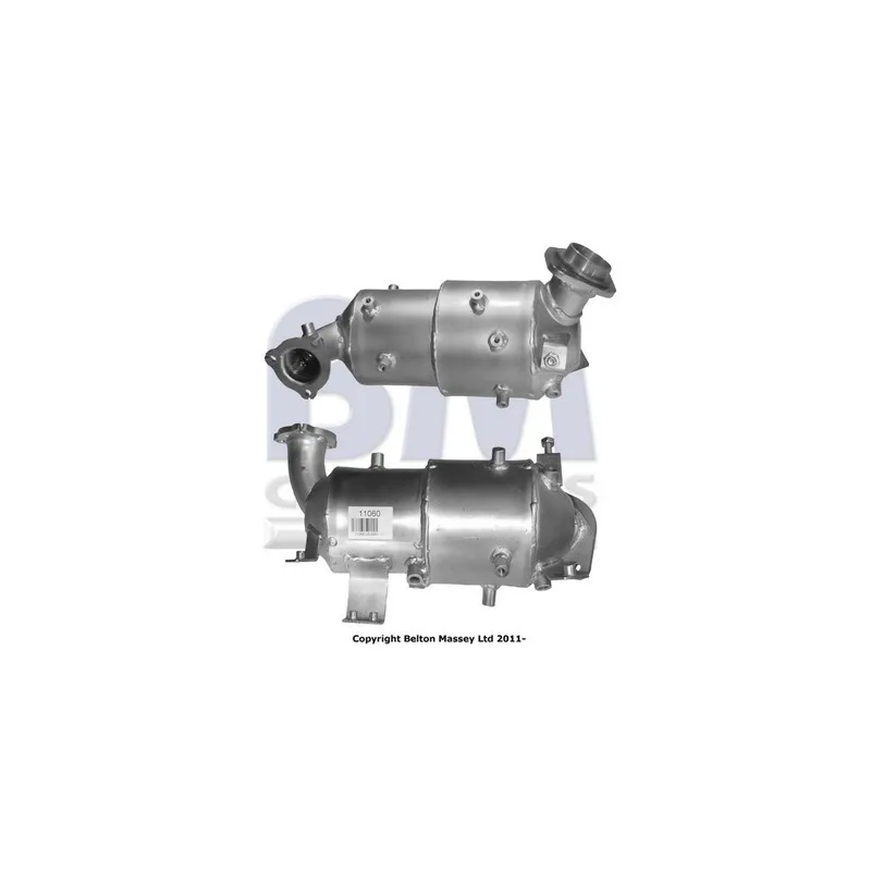 Filtre à particules / à suie, échappement BM CATALYSTS BM11060H