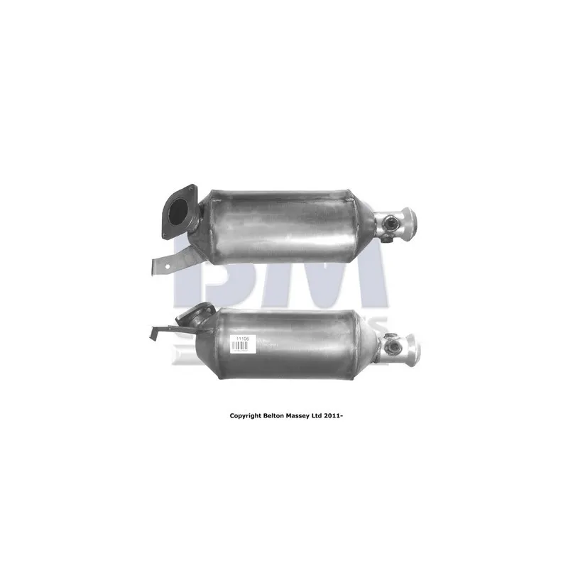 Filtre à particules / à suie, échappement BM CATALYSTS BM11106P