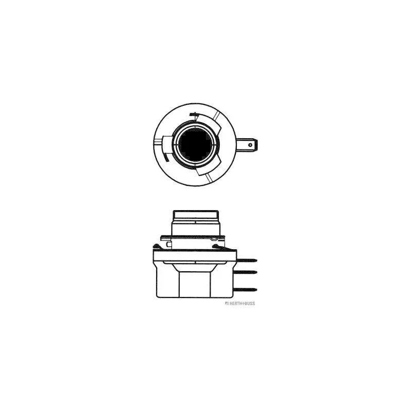 Ampoule, projecteur longue portée HERTH+BUSS ELPARTS 89901335