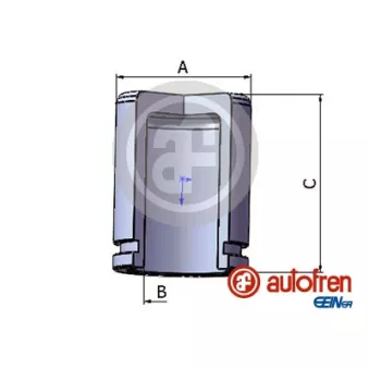 Piston, étrier de frein AUTOFREN SEINSA D025290