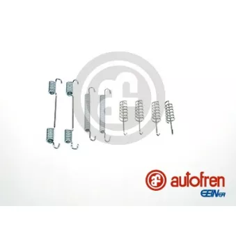 Kit d'accessoires, mâchoires de frein de stationnement AUTOFREN SEINSA D3900A