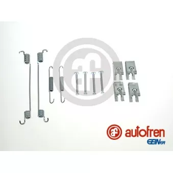 Kit d'accessoires, mâchoire de frein AUTOFREN SEINSA D3991A