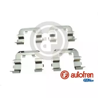 Kit d'accessoires, plaquette de frein à disque AUTOFREN SEINSA D43003A