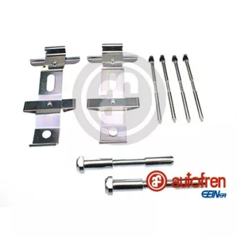 Kit d'accessoires, plaquette de frein à disque AUTOFREN SEINSA D43115A