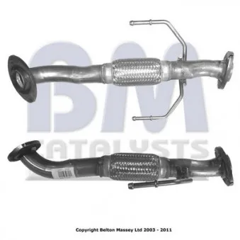 Tuyau d'échappement BM CATALYSTS
