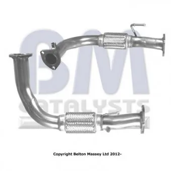 Tuyau d'échappement BM CATALYSTS