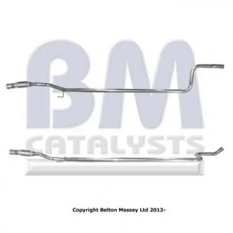 Tuyau d'échappement BM CATALYSTS
