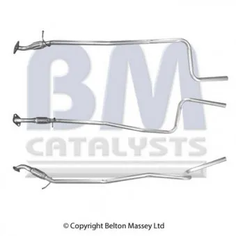 Tuyau d'échappement BM CATALYSTS