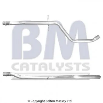 Tuyau d'échappement BM CATALYSTS