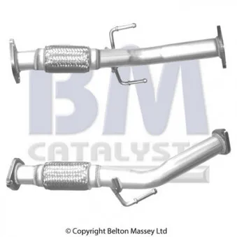 Tuyau d'échappement BM CATALYSTS