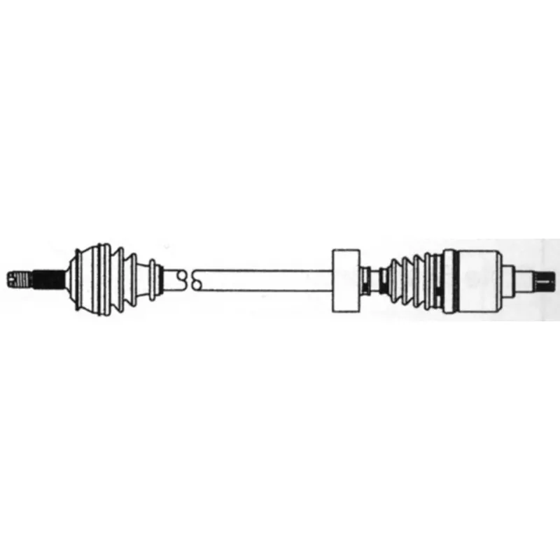 Arbre de transmission avant droit CEVAM 7594