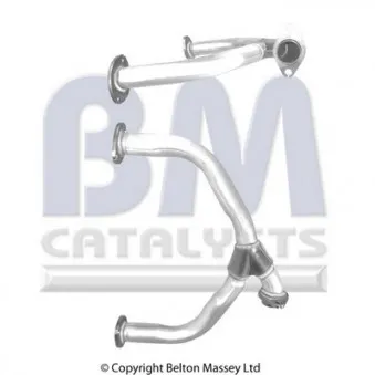 Tuyau d'échappement BM CATALYSTS