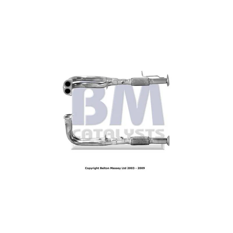 Tuyau d'échappement BM CATALYSTS BM70098