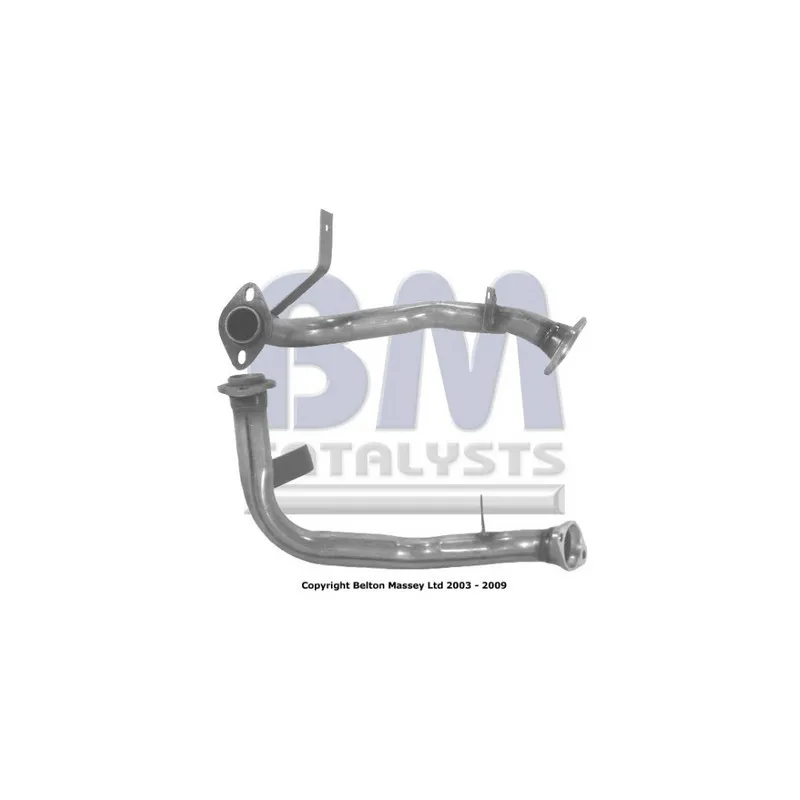 Tuyau d'échappement BM CATALYSTS BM70155