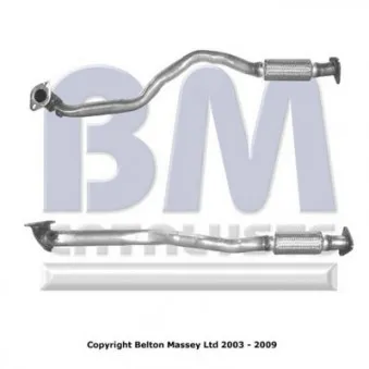 Tuyau d'échappement BM CATALYSTS BM70299