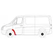 Doublure d'aile avant gauche BLIC 6504-03-3548331P - Visuel 2