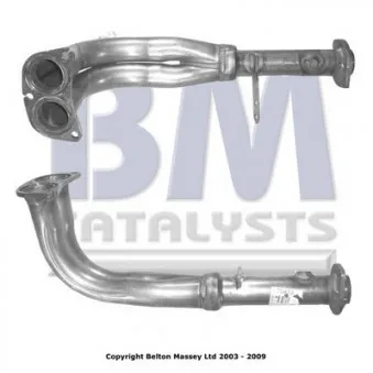 Tuyau d'échappement BM CATALYSTS