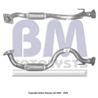 Tuyau d'échappement BM CATALYSTS