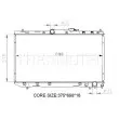 Radiateur, refroidissement du moteur THERMOTEC D72006TT - Visuel 2