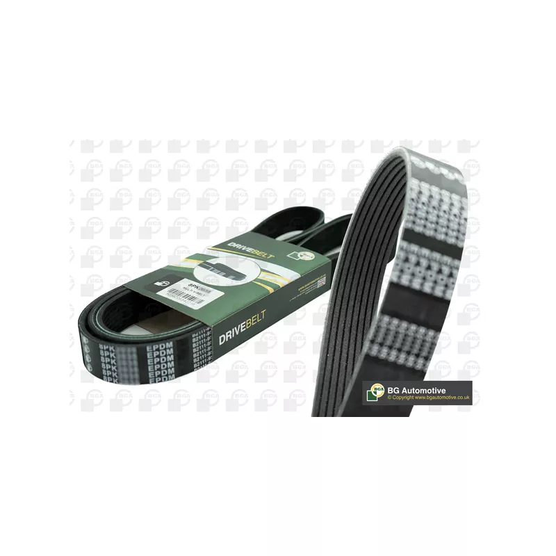 Courroie trapézoïdale à nervures BGA 8PK1786