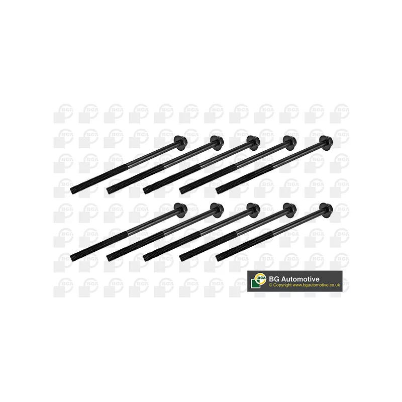 Jeu de boulons de culasse de cylindre BGA BK9500