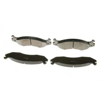 Jeu de 4 plaquettes de frein avant JC PREMIUM CO203A