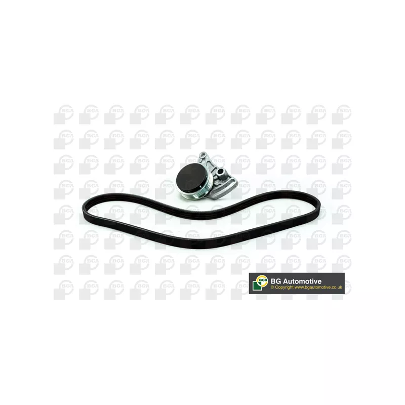 Jeu de courroies trapézoïdales à nervures BGA DB0104K