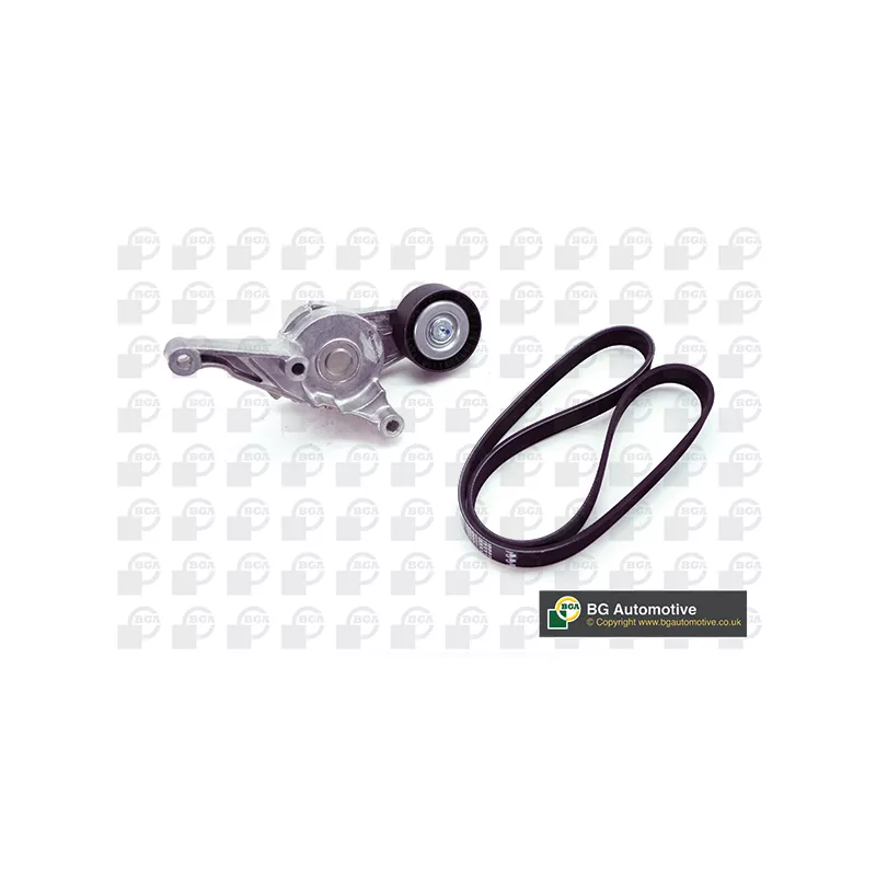 Jeu de courroies trapézoïdales à nervures BGA DB9601K