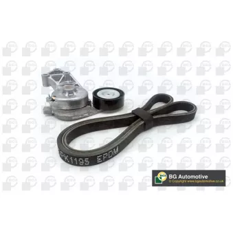 Jeu de courroies trapézoïdales à nervures BGA DB9605K