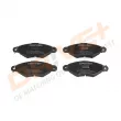 Jeu de 4 plaquettes de frein avant Dr!ve+ DP1010.10.0844 - Visuel 1