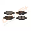 Jeu de 4 plaquettes de frein avant Dr!ve+ DP1010.10.0844 - Visuel 3