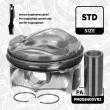 Kit de pistons ET ENGINETEAM PM008400VR2 - Visuel 3