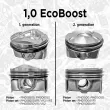Kit de pistons ET ENGINETEAM PM015050VR1 - Visuel 2