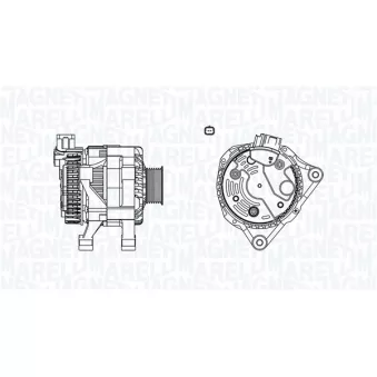 Alternateur MAGNETI MARELLI 063731589010