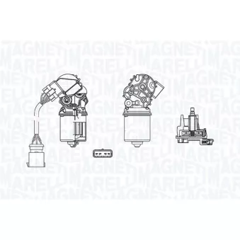Moteur d'essuie-glace MAGNETI MARELLI 064371400010