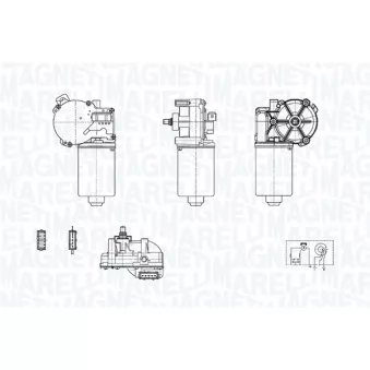 Moteur d'essuie-glace MAGNETI MARELLI 064371600010