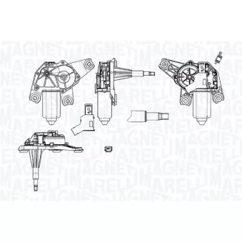 Moteur d'essuie-glace MAGNETI MARELLI 064372900010