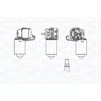 Moteur d'essuie-glace MAGNETI MARELLI 064373600010