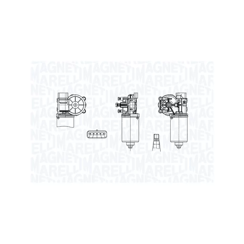 Moteur d'essuie-glace MAGNETI MARELLI 064374810010