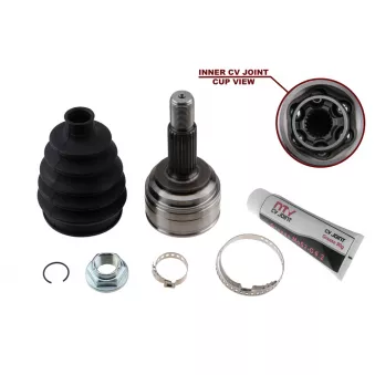 Jeu de joints, arbre de transmission avant TEKNÖR NPZ-FR-059