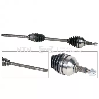Arbre de transmission avant droit SNR DK55.227